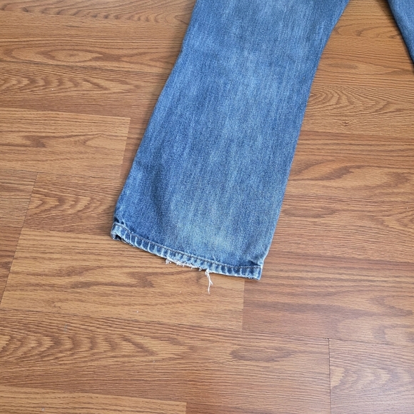 Guess Men's Del Mar Fit Slim Straight Jeans 36x28 Light Wash Blue Denim Classic - Picture 15 of 16